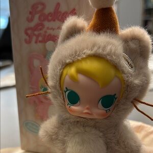 POP MART Baby Molly Pocket Friends Plush Doll Pendant | Open Box | Authentic